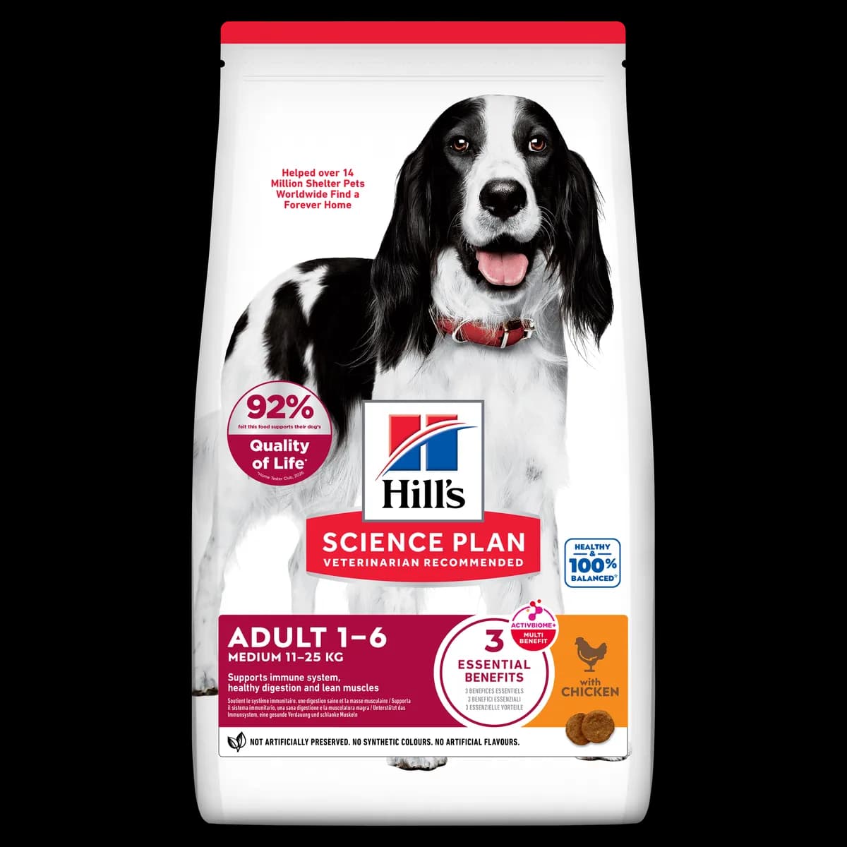 Sack Hill's Science Plan Medium Adult mit Huhn (Bild: Hersteller)