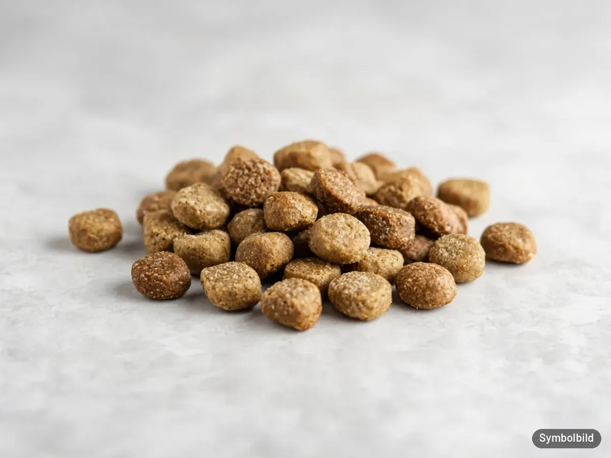 Inhalt von Whiskas 1+ Huhn Trockenfutter: Kroketten
